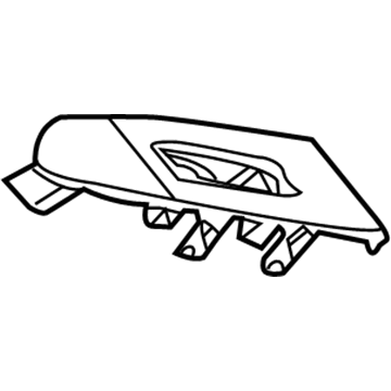 Nissan 82960-1AA0A Finisher-Power Window Switch, Rear RH