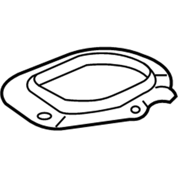 Kia 54633C1000 Pad-Front Spring, Lower