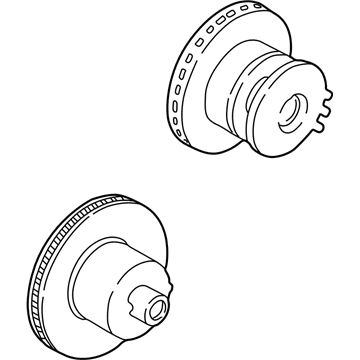 Mopar 52009414 Disc Brake Rotor Front