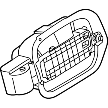 Hyundai 81595-S2010 Housing-Fuel Filler Dr