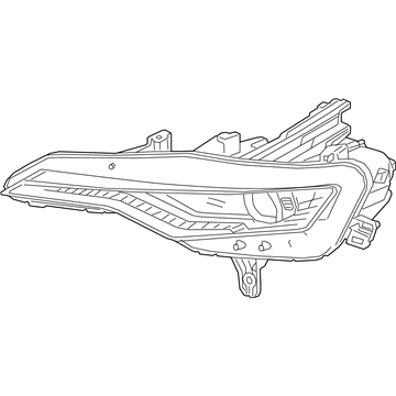 GM 84529719 Front Headlight Assembly