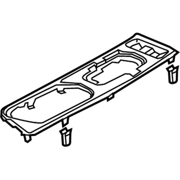 Acura 77295-TX6-A12ZA Panel Assembly (Neutral Shine Gun Metallic)