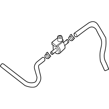 Nissan 14912-1PE1C Hose-EVAPO Control