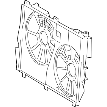 Lexus 16711-0P350 Shroud, Fan