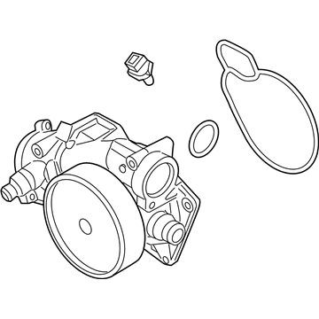 BMW 11-51-7-548-263 Water Pump