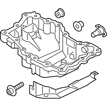 Ford FT4Z-6675-C Oil Pan