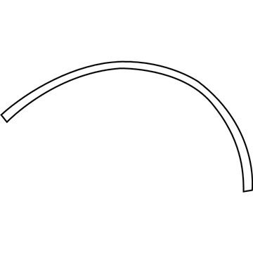 Toyota 53853-0R020 Wheel Opening Molding Pad
