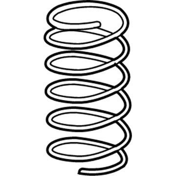 Lexus 48131-53491 Spring, Coil, FR