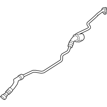 BMW 17-22-9-847-127 TRANSMISSION OIL COOLER LINE