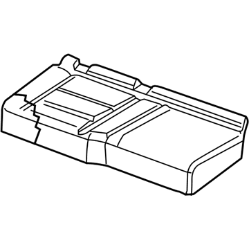 Nissan 88300-7S211 Cushion Assy-Rear Seat, RH