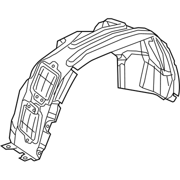 Mopar 68287923AC Shield-WHEELHOUSE