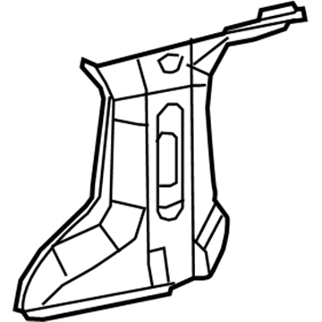 Mopar 5RH64PD2AH MOLDING-C PILLAR