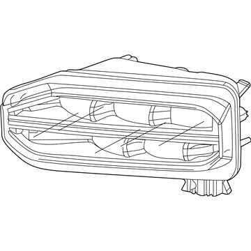 Acura 33950-TRN-H01 Foglight Assembly, Left Front