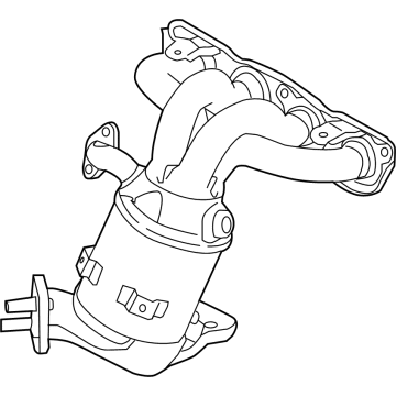 Hyundai 28510-03HN0 MANIFOLD CATALYTIC ASSY-EXH