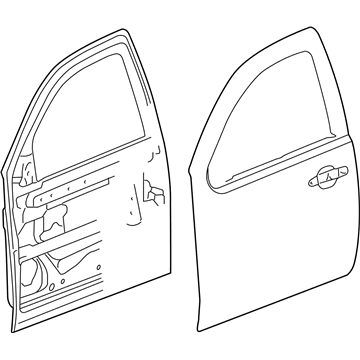 GM 22892591 Door Shell