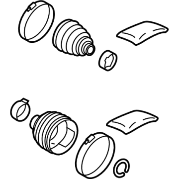 Lexus 04428-42170 BOOT KIT, FR DRIVE S