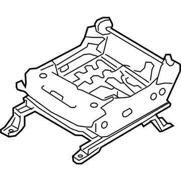 Nissan 87351-9FS1A Frame-Front Seat LH