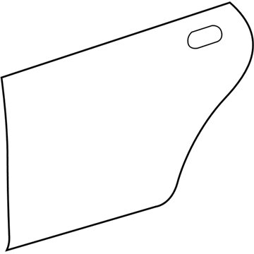 Lexus 67114-06180 Panel, Rear Door, Outside