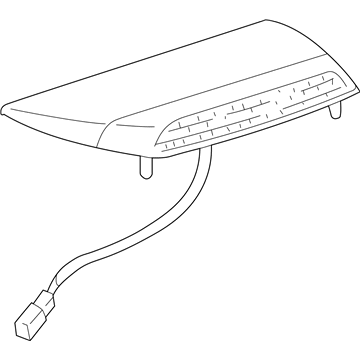 Lexus 81570-24061-B4 Lamp Assy, Center Stop