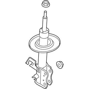 Nissan E4C03-6MA1A STRUT Kit Ft LH