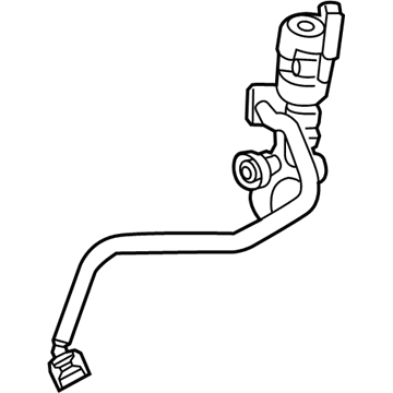 BMW 13-90-7-636-145 Fuel Tank Ventilation Valve With Pipe