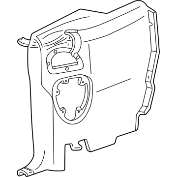 Ford 1R3Z-7631013-AAC Quarter Trim Panel