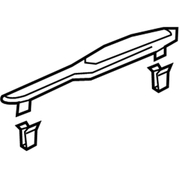 Acura 77294-TZ3-A01ZA Dwg, Escutcheon (Platinum Chrome Plating)