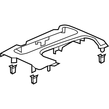 Acura 77291-TZ3-A02ZB Console Pane (Acoustic Wood)