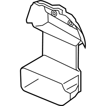 Hyundai 28277-2B720 Air Guide-INTERCOOLER