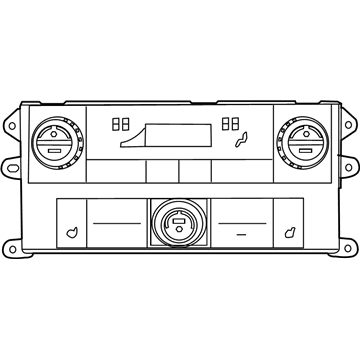 Mopar 68111340AI Control-A/C And Heater