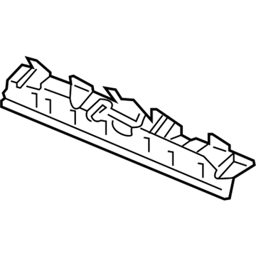 Honda 65720-T6Z-305ZZ Crossmember, Rear (Rear Seat)