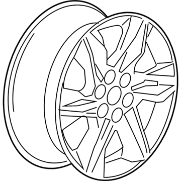 GM 42497174 Wheel, Alloy