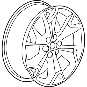 GM 42427612 Wheel, Alloy