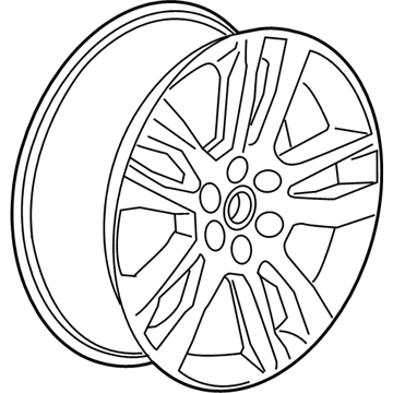 GM 42427611 Wheel, Alloy