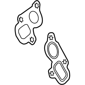GM 12657430 Water Pump Assembly Gasket