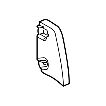 Acura 74290-TZ5-A11 Partition Assembly, Front Fender