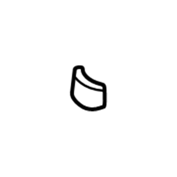 Acura 71103-SL0-A00 Cover, Right Front Skirt Duct