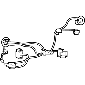 Nissan 26038-4AF0A Harness Assembly - Head Lamp