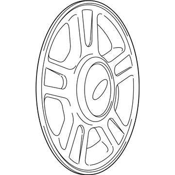 Ford 3L1Z-1007-AB Wheel, Alloy