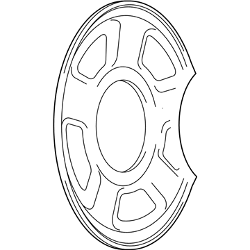 Ford 7L1Z-1015-B Wheel, Steel