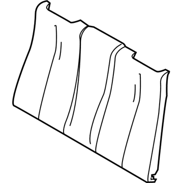 BMW 52-20-7-274-554 Backrest Upholstery