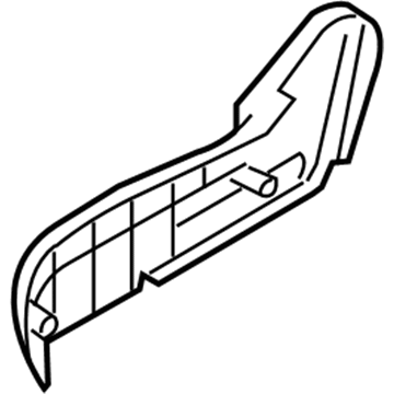 Kia 3K2N18800596 Side Cover-Outer, RH