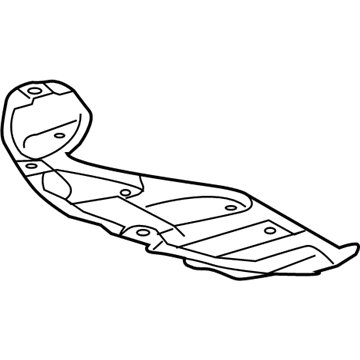 Toyota 51442-12210 Rear Shield