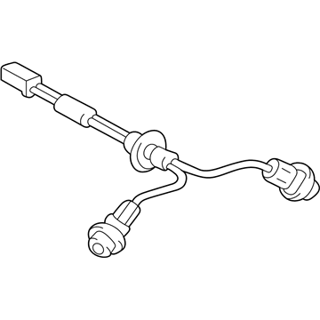 Lexus 81275-0W020 Socket And Wire, License Plate Lamp