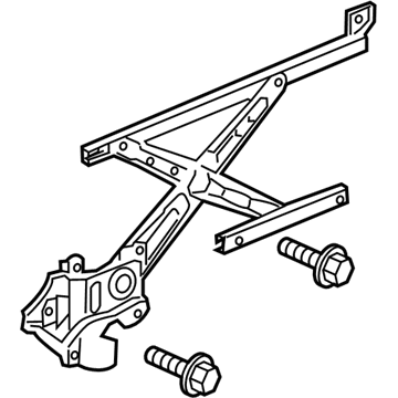 Honda 72211-SZT-003 Regulator Assembly, Right Front Door