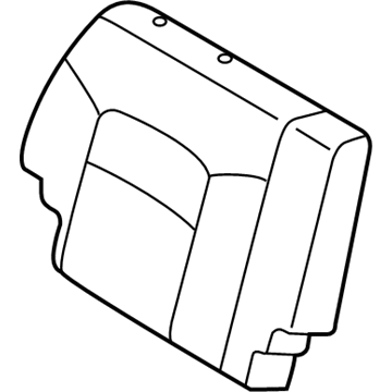 Toyota 79033-60700-E1 Seat Back Cover