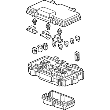 Honda 38250-S9A-A01 Box Assembly, Relay