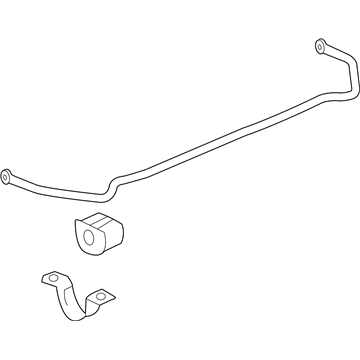 GM 13281799 Shaft Asm-Rear Stabilizer