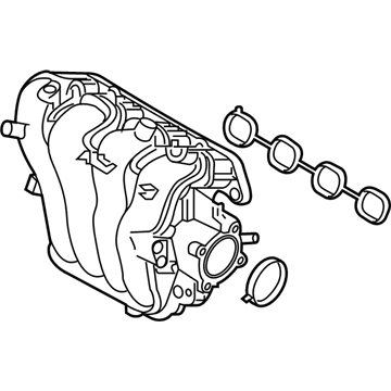 Kia 283102B700 Manifold Assembly-Intake