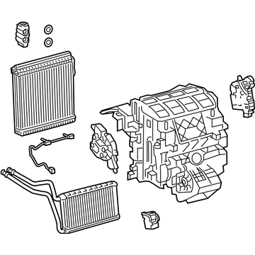 Lexus 87050-76250 Radiator Assembly, Air C